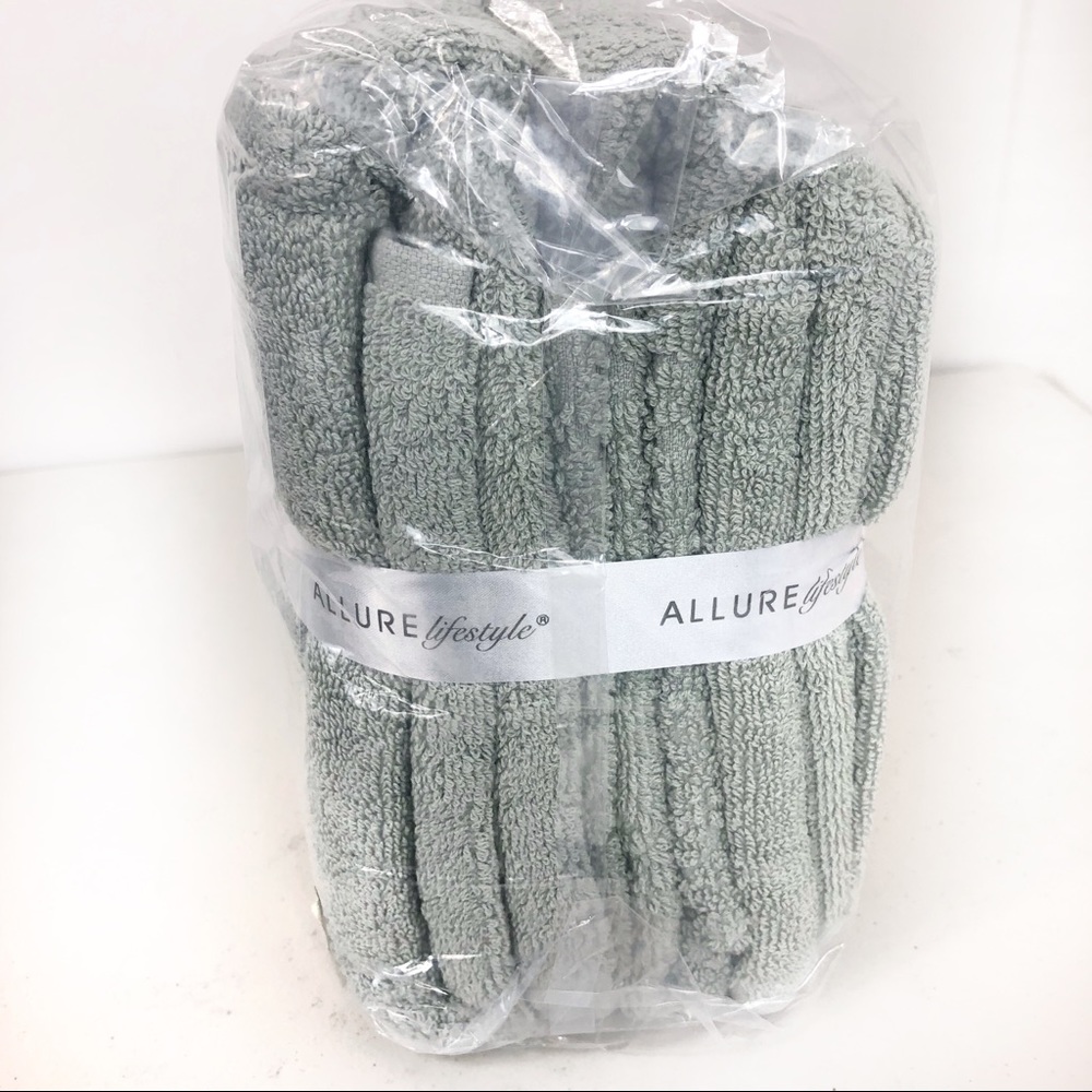 Allure Lifestyle 6 piece Embellished Towel - Picture 4 of 5